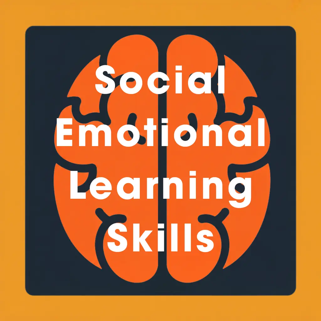 social emotional learning skills category cultural sel logo brain feelings thinking and skill us